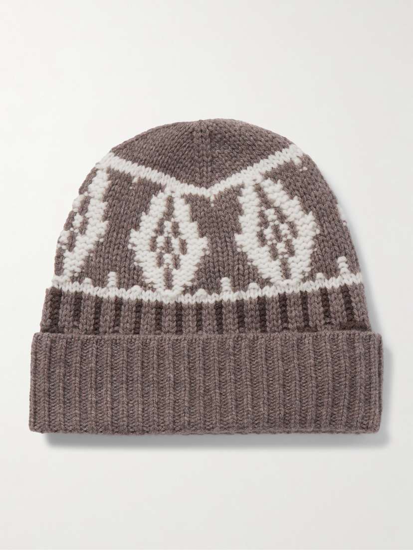 Arch4 Lorenz Fair Isle Cashmere Beanie