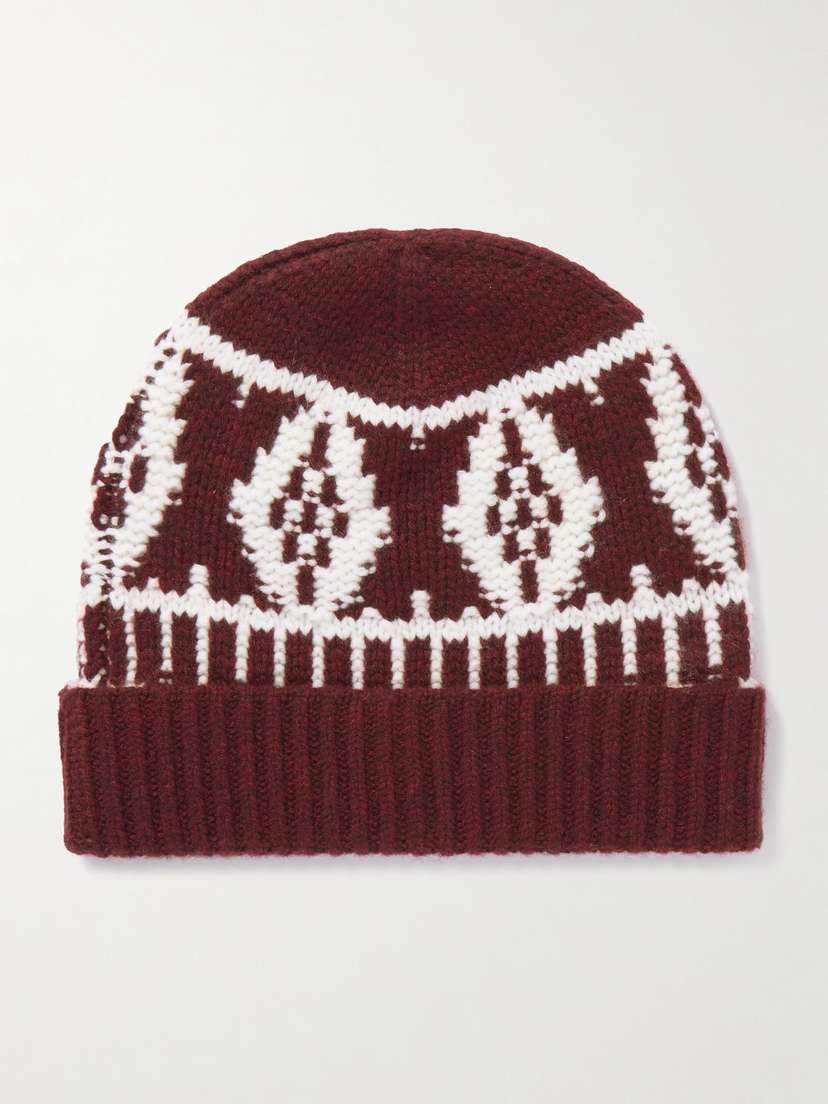 Arch4 Lorenz Fair Isle Cashmere Beanie