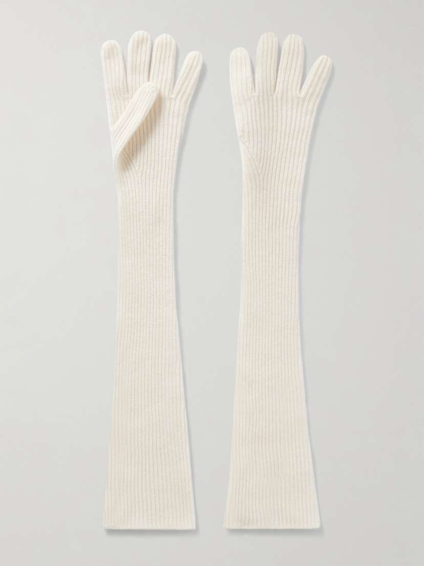 Arch4 Jessie Ribbed Cashmere Gloves