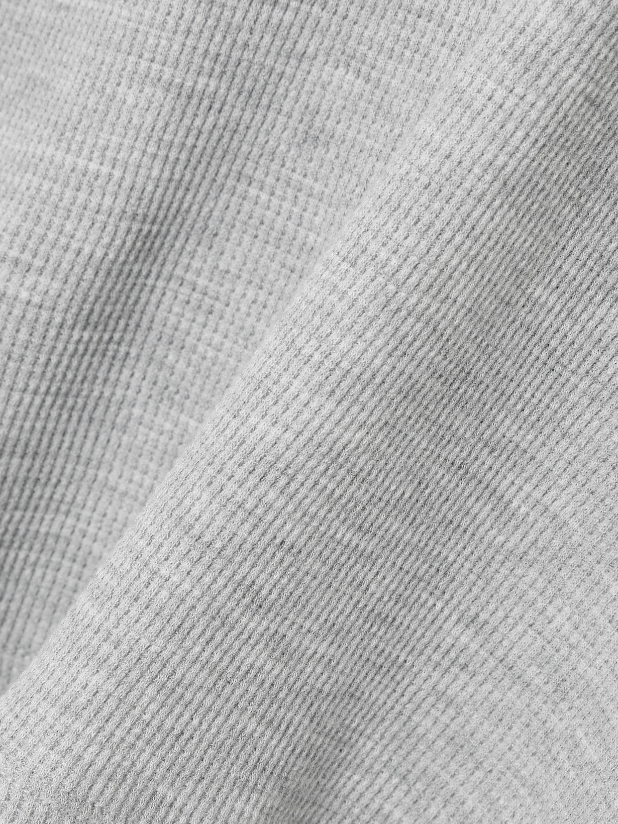 Éterne - Waffle-Knit Stretch Cotton And Modal-Blend T-Shirt