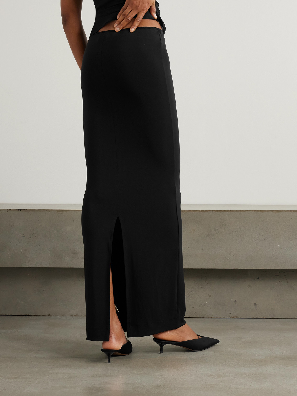 Éterne - Emma Matte Stretch-Jersey Maxi