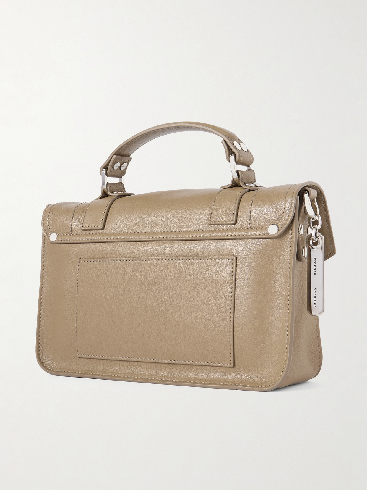 Proenza Schouler Ps1 Tiny Lux Tote Bag In Brown