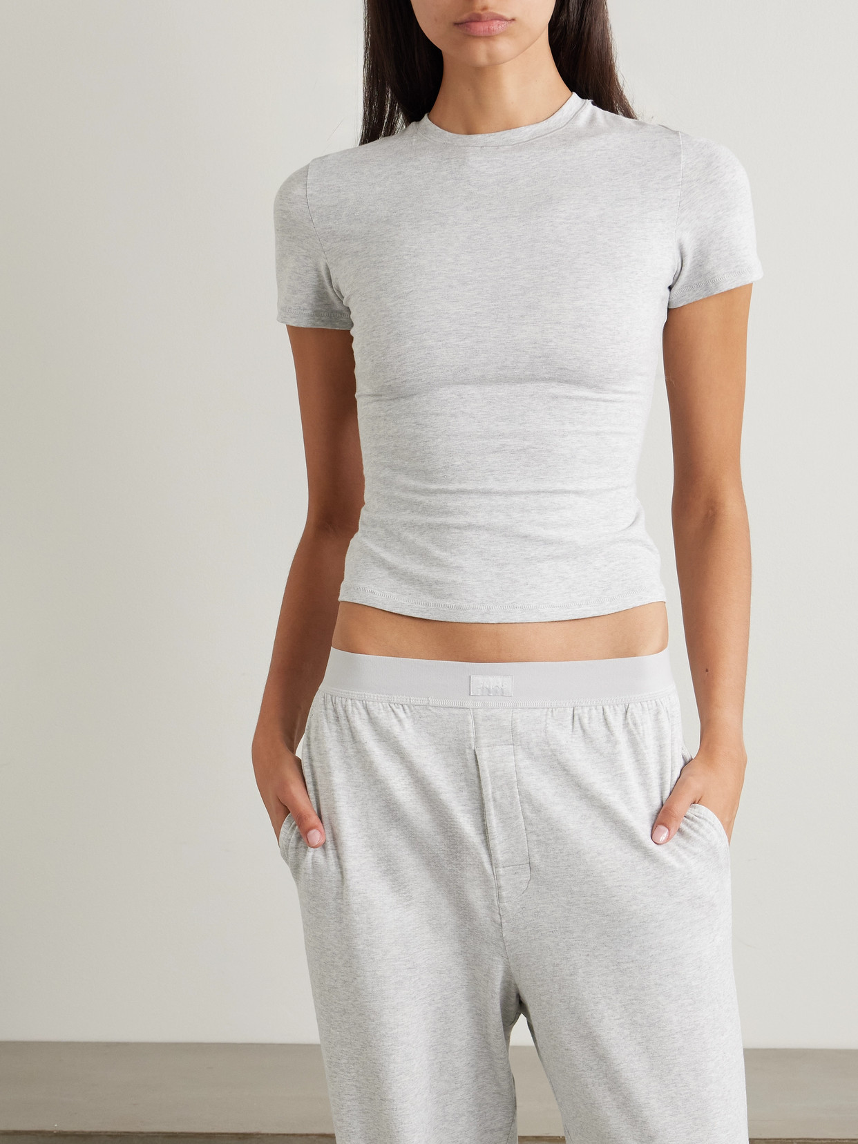 Stretch-Cotton Jersey T-Shirt