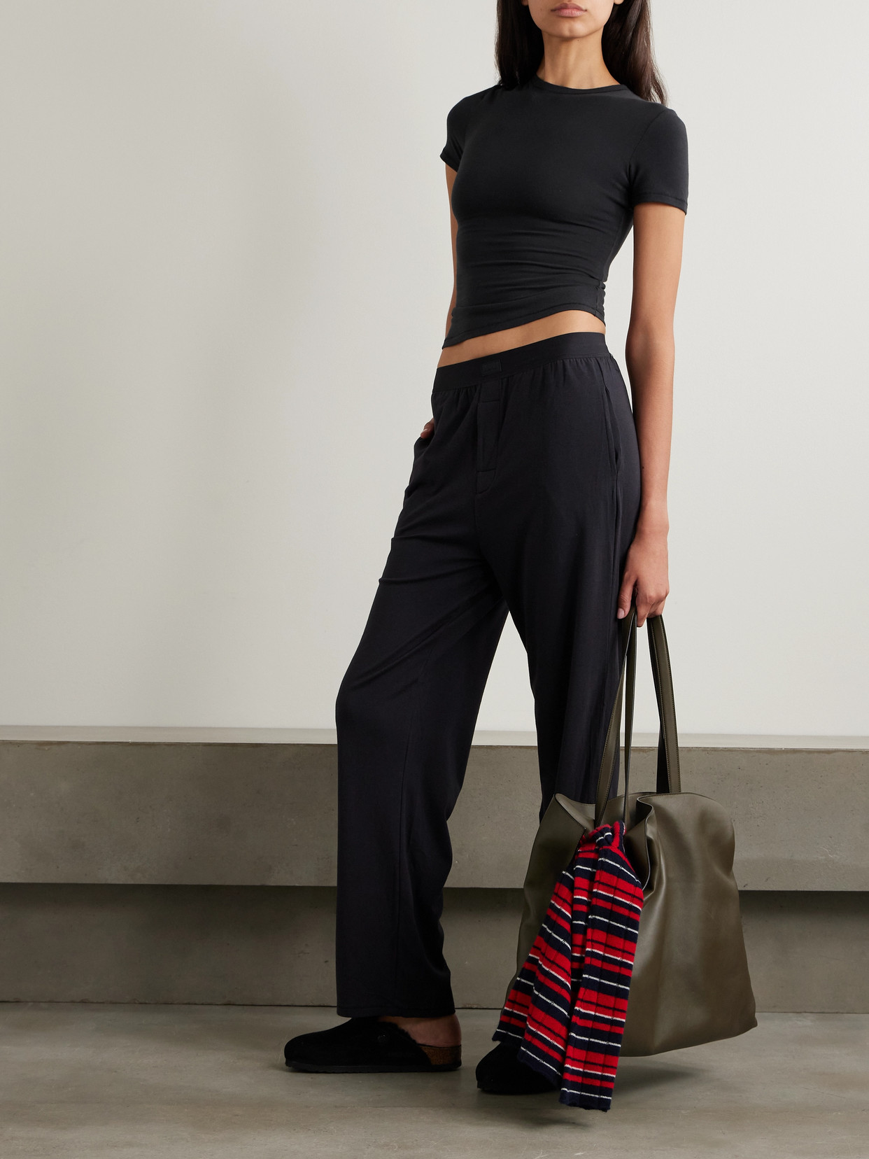 Stretch-Cotton Jersey T-Shirt