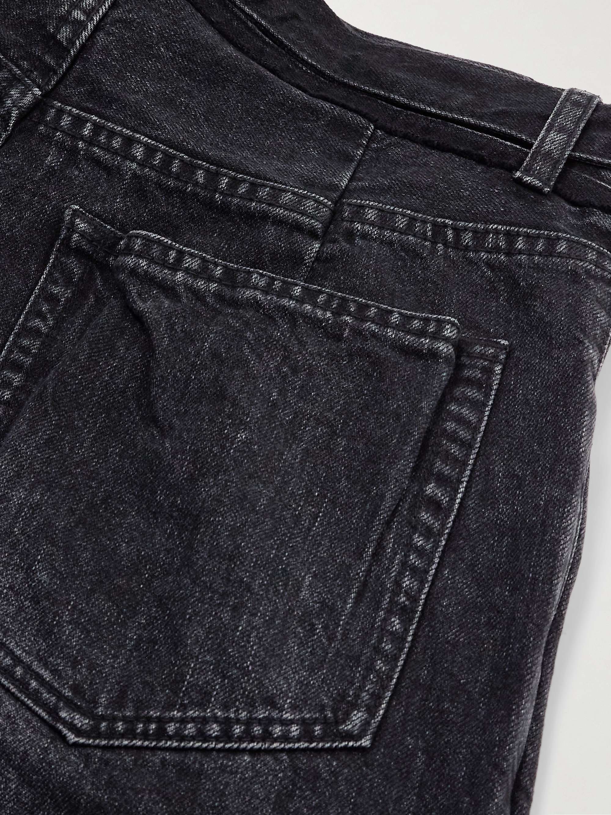 sacai サカイ 22SS Knee Zip Denim 二―ジップベルテッドデニム