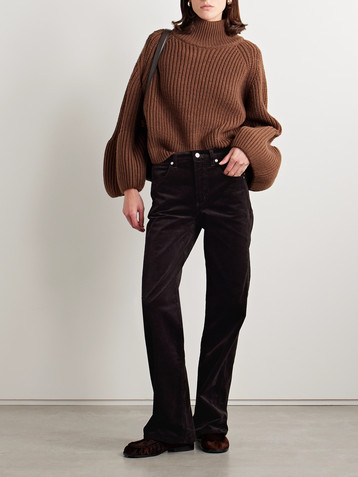 Citizens Of Humanity Annina cotton-blend corduroy wide-leg pants