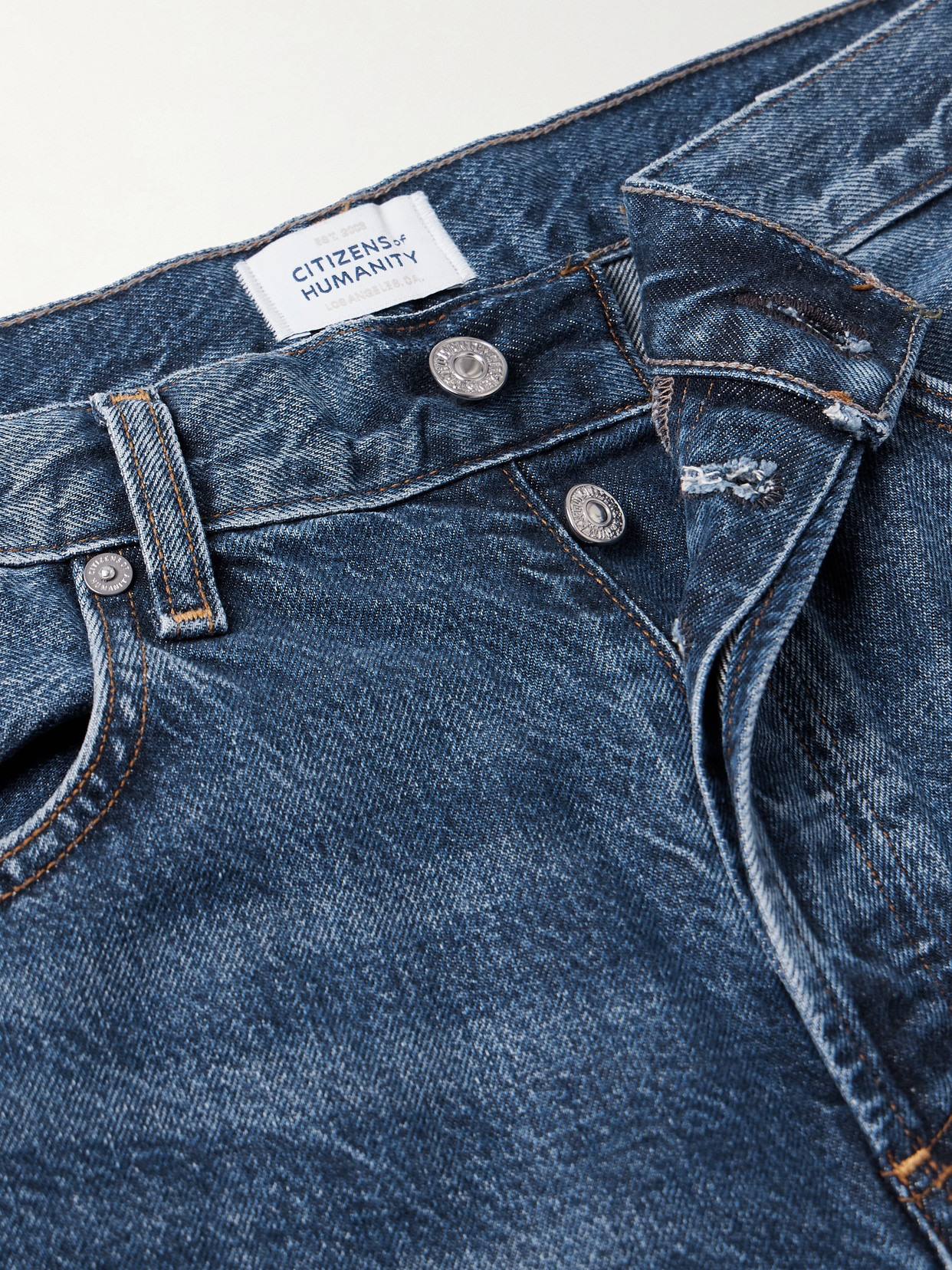 Citizens Of Humanity Annina High-rise Wide-leg Jeans In Blue