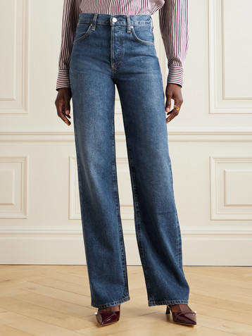 Citizens Of Humanity Annina high-rise wide-leg jeans - 33"