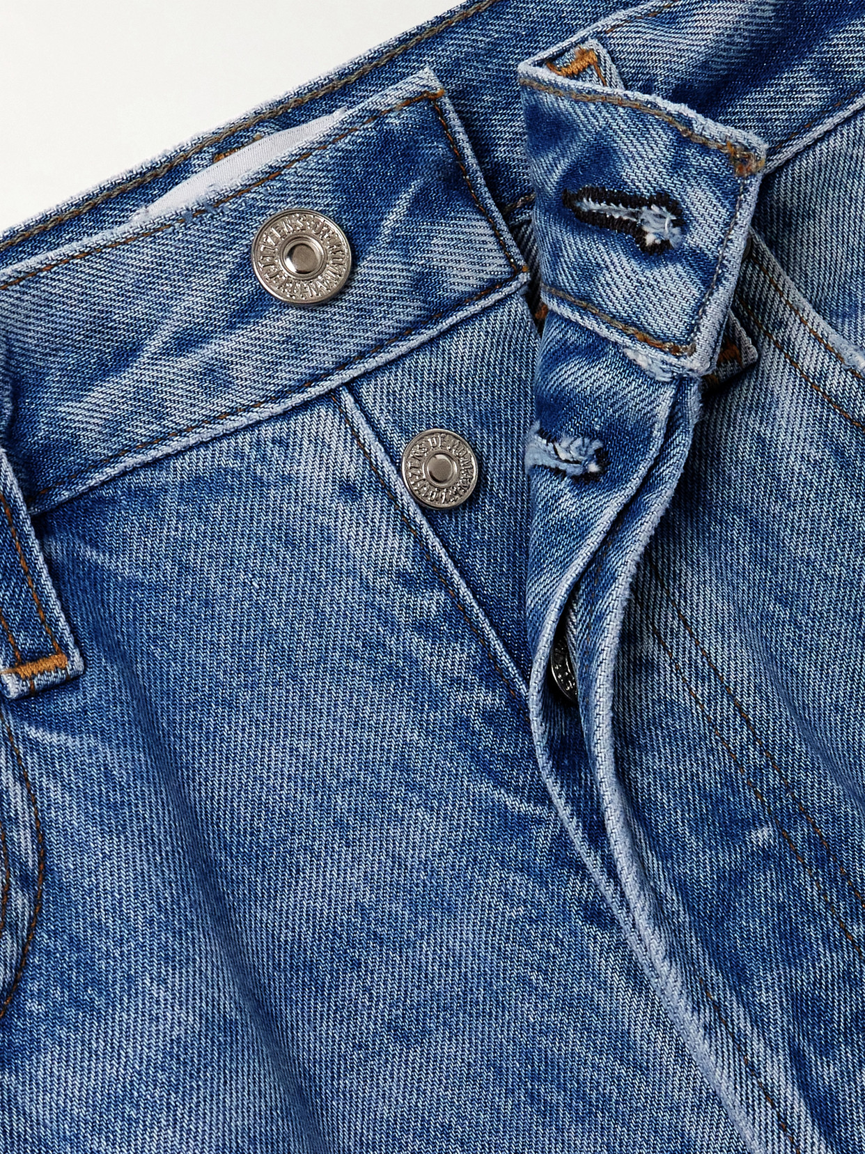 Citizen Of Humanity Ayla Baggy Cuffed Crop High-rise Jeans In Blue