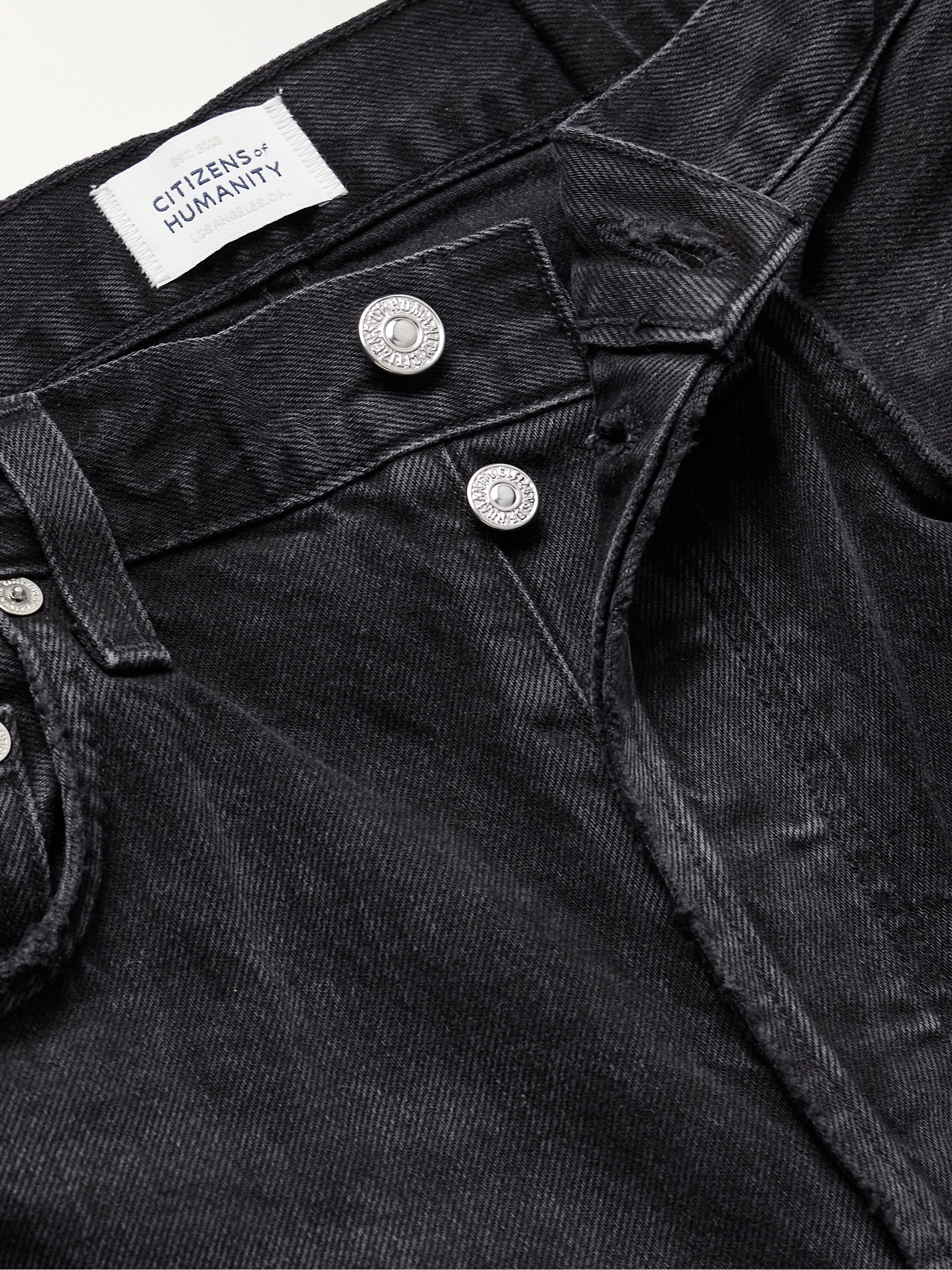 Citizens Of Humanity - Horseshoe high-rise barrel-leg jeans | Plush