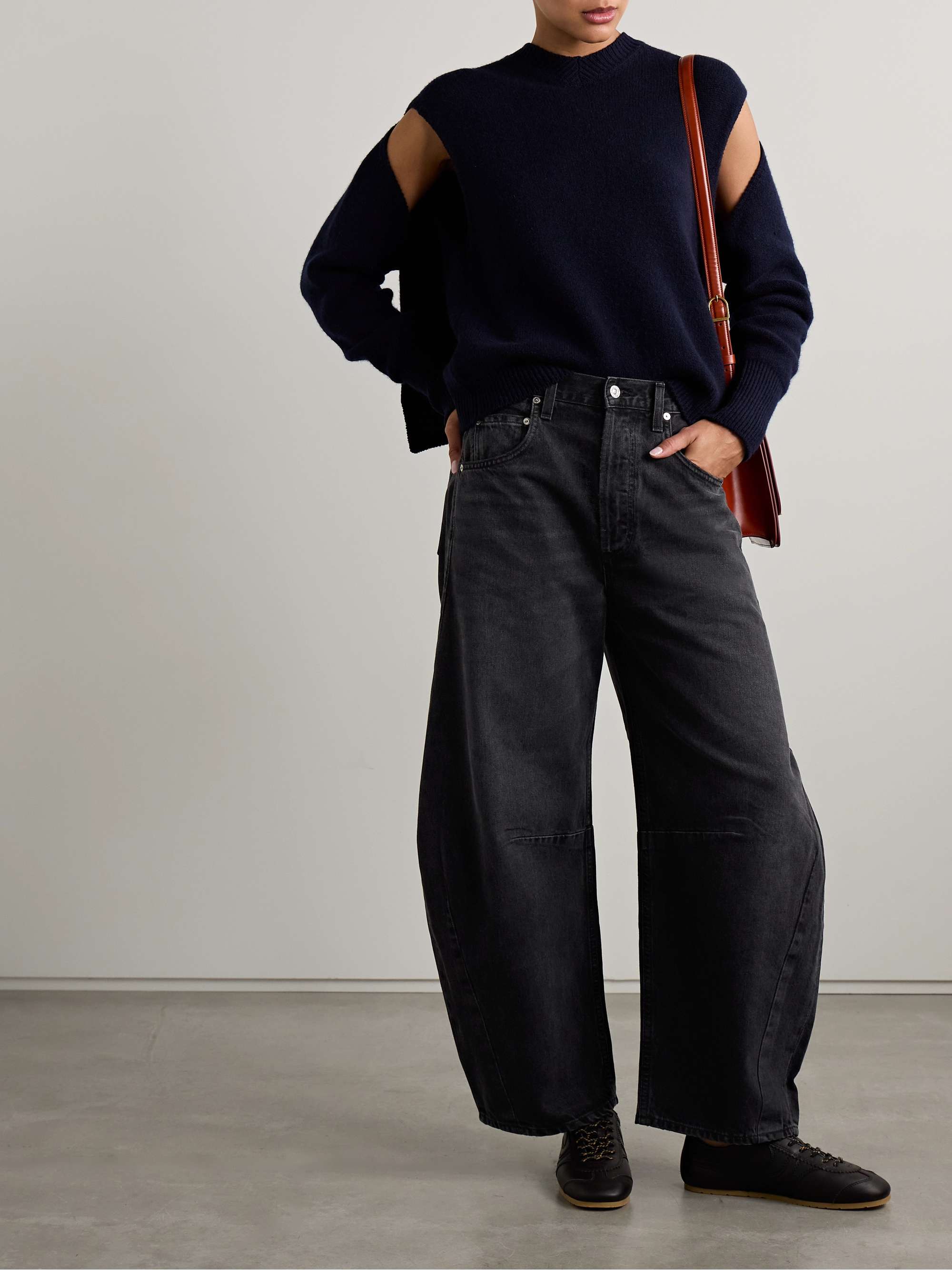 CITIZENS OF HUMANITY Horseshoe high-rise barrel-leg jeans | NET-A-PORTER