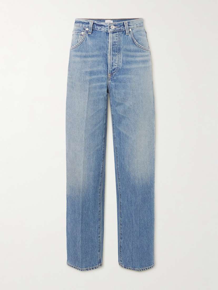 Citizens of Humanity Baretta High-rise Straight-leg Organic Jeans