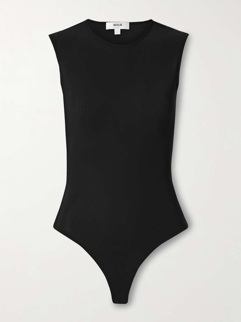 AGOLDE Aura Stretch-jersey Thong Bodysuit