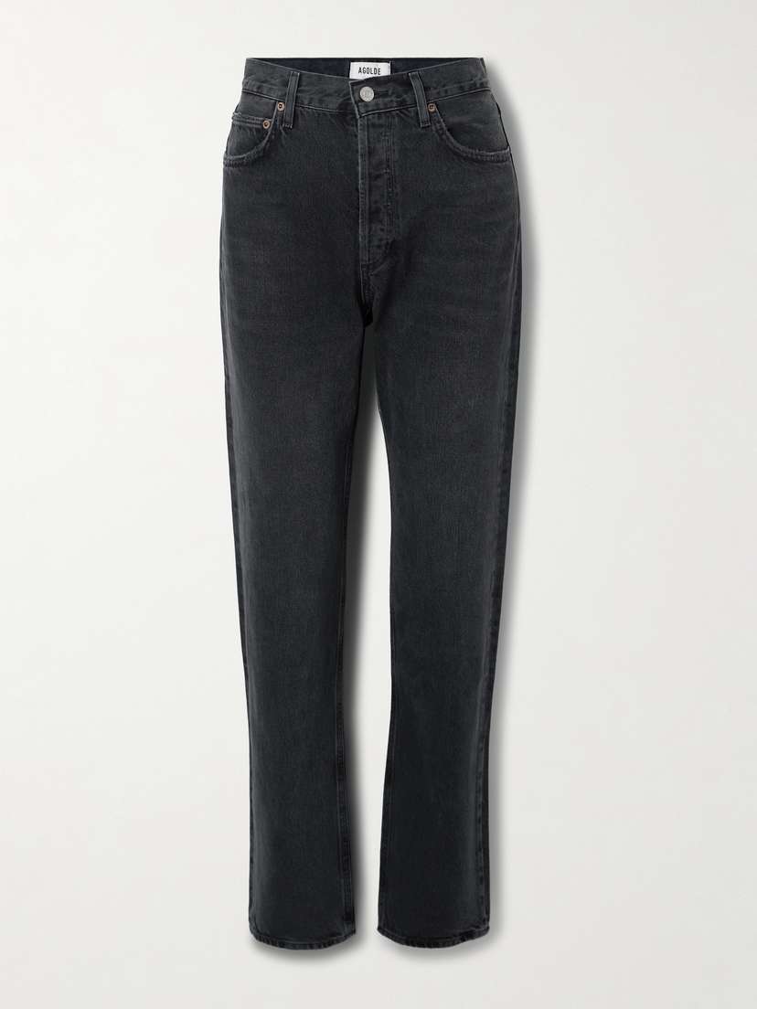 AGOLDE '90s Pinch Waist Long High-rise Straight-leg Jeans