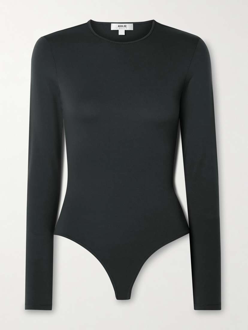 AGOLDE Aura Stretch-jersey Thong Bodysuit