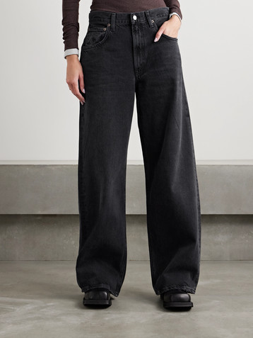 Agolde Low Curve mid-rise wide-leg jeans