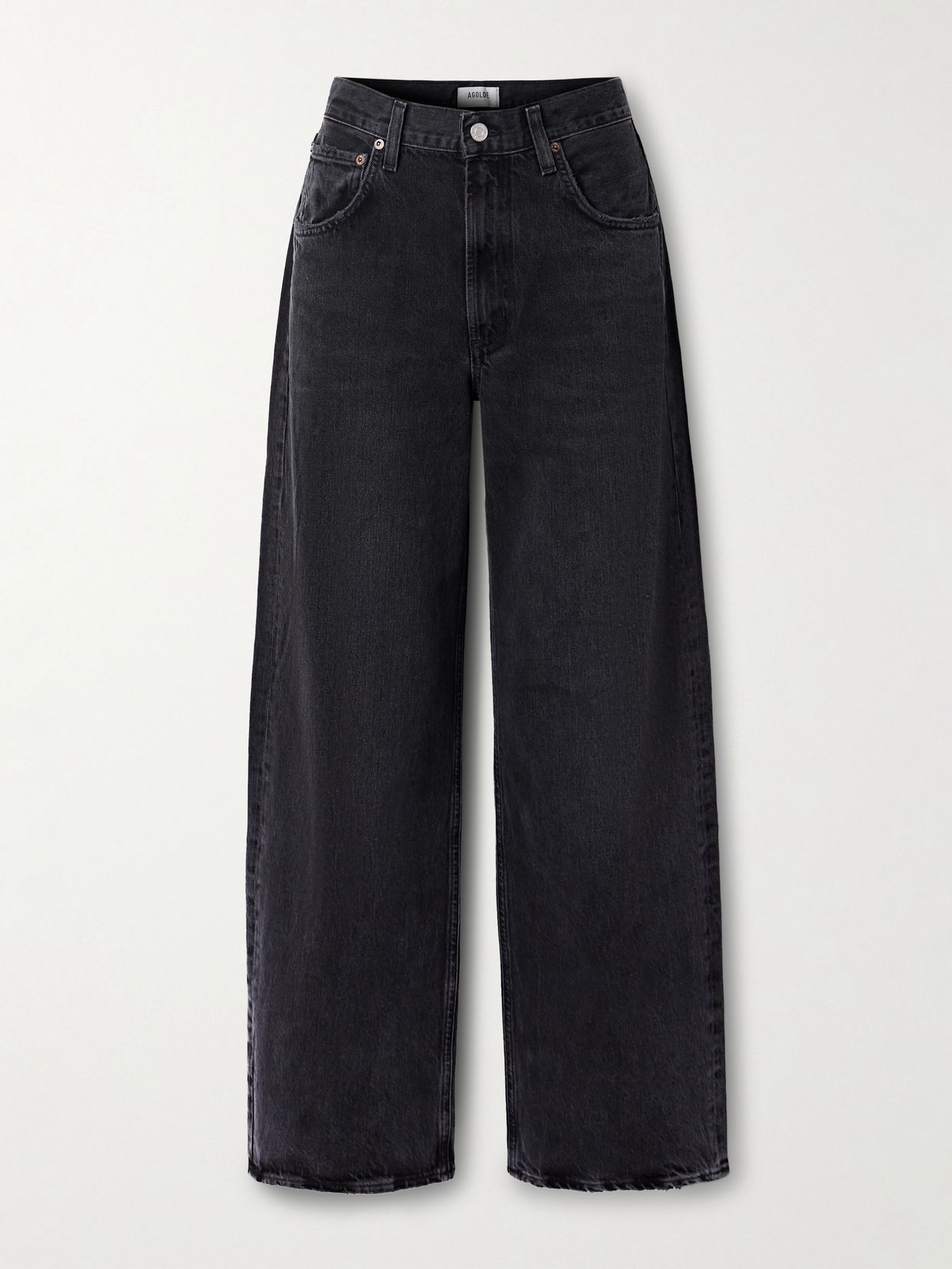 Low Curve mid-rise wide-leg jeans