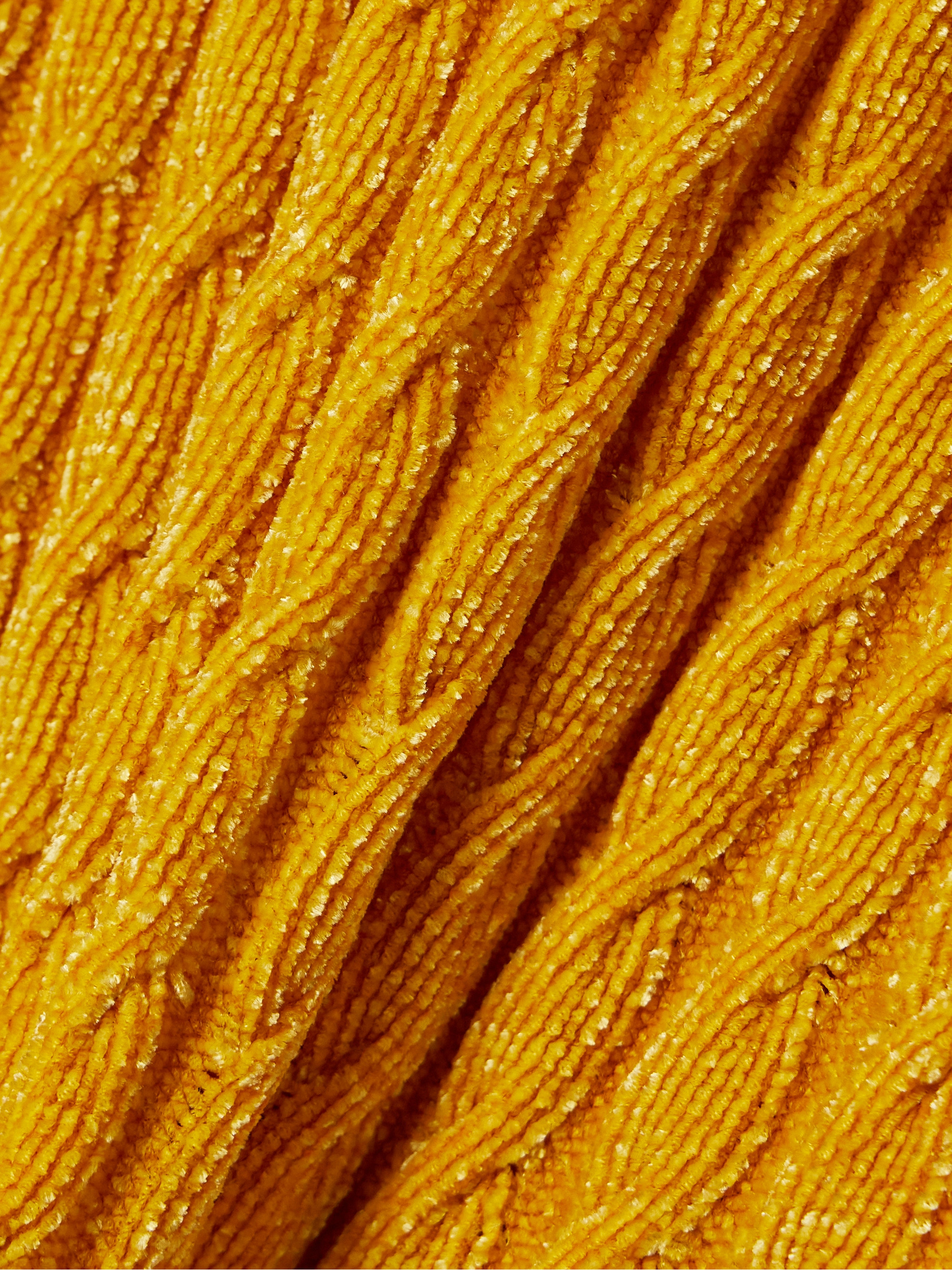 Marie Adam-leenaerdt Oversized scarf-detailed cable-knit chenille sweater thumbnail