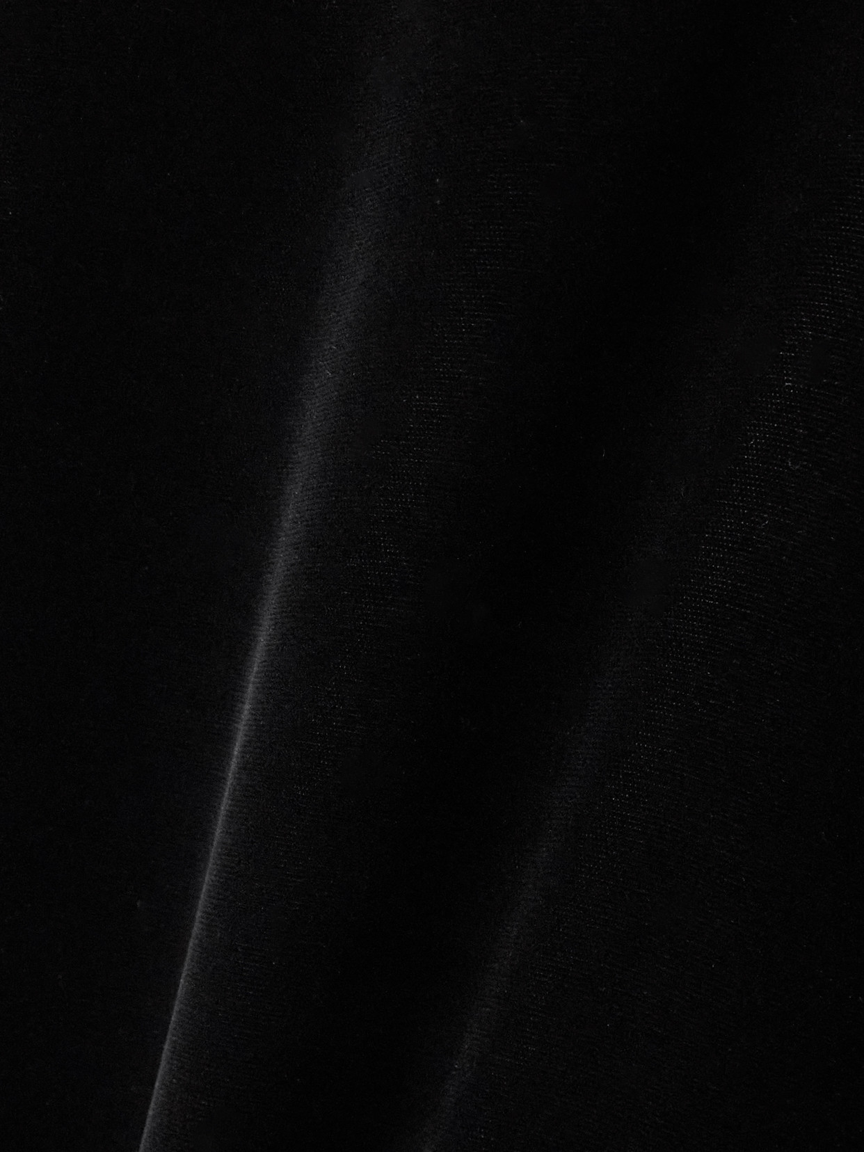 Asymmetric Velvet Maxi