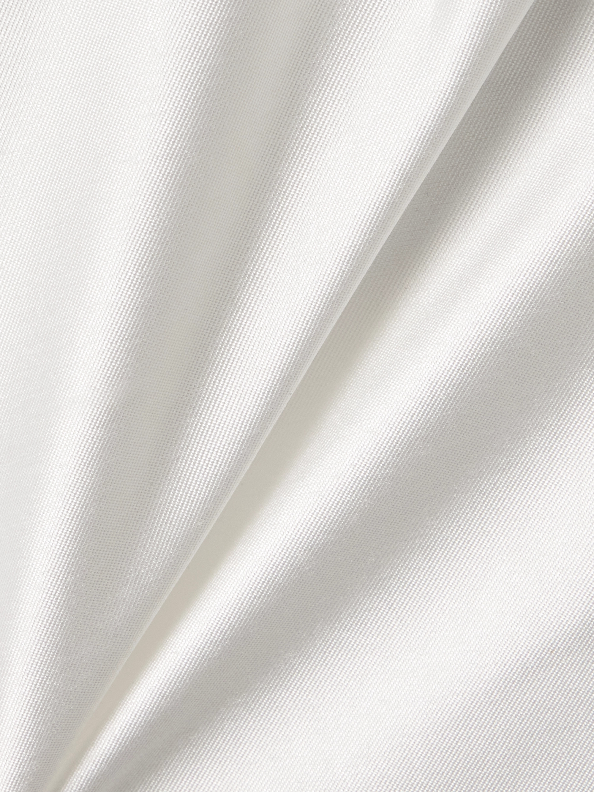 Solace London Imani strapless pleated twill maxi dress