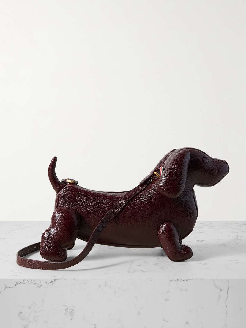 Thom Browne Hector Textured-leather Shoulder Bag