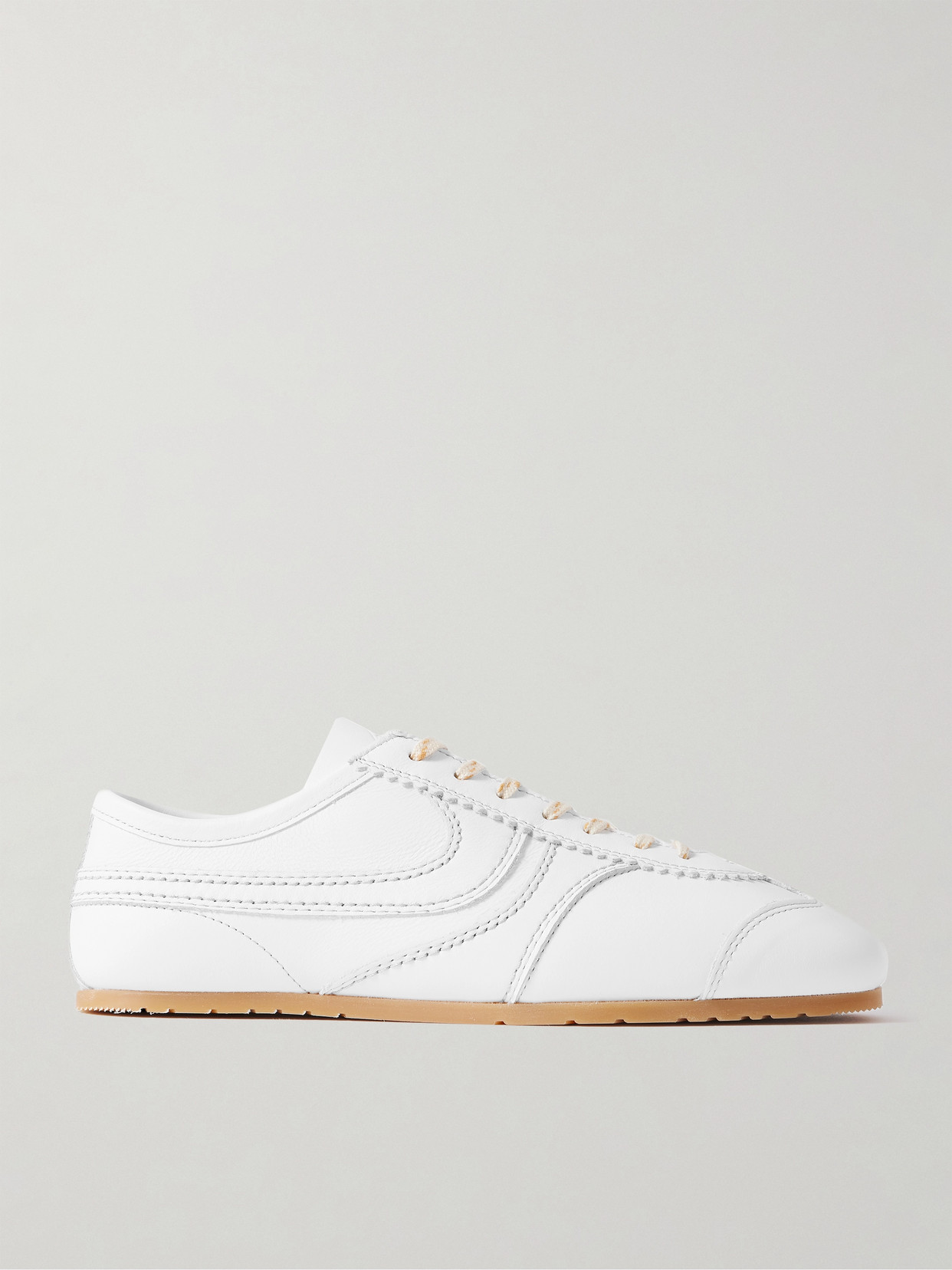 Dries Van Noten - Leather Sneakers - White