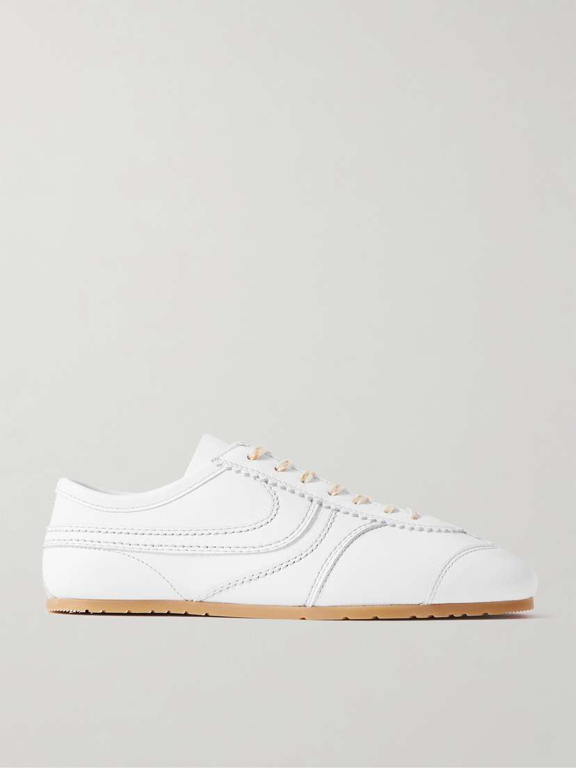 Dries Van Noten Leather Sneakers