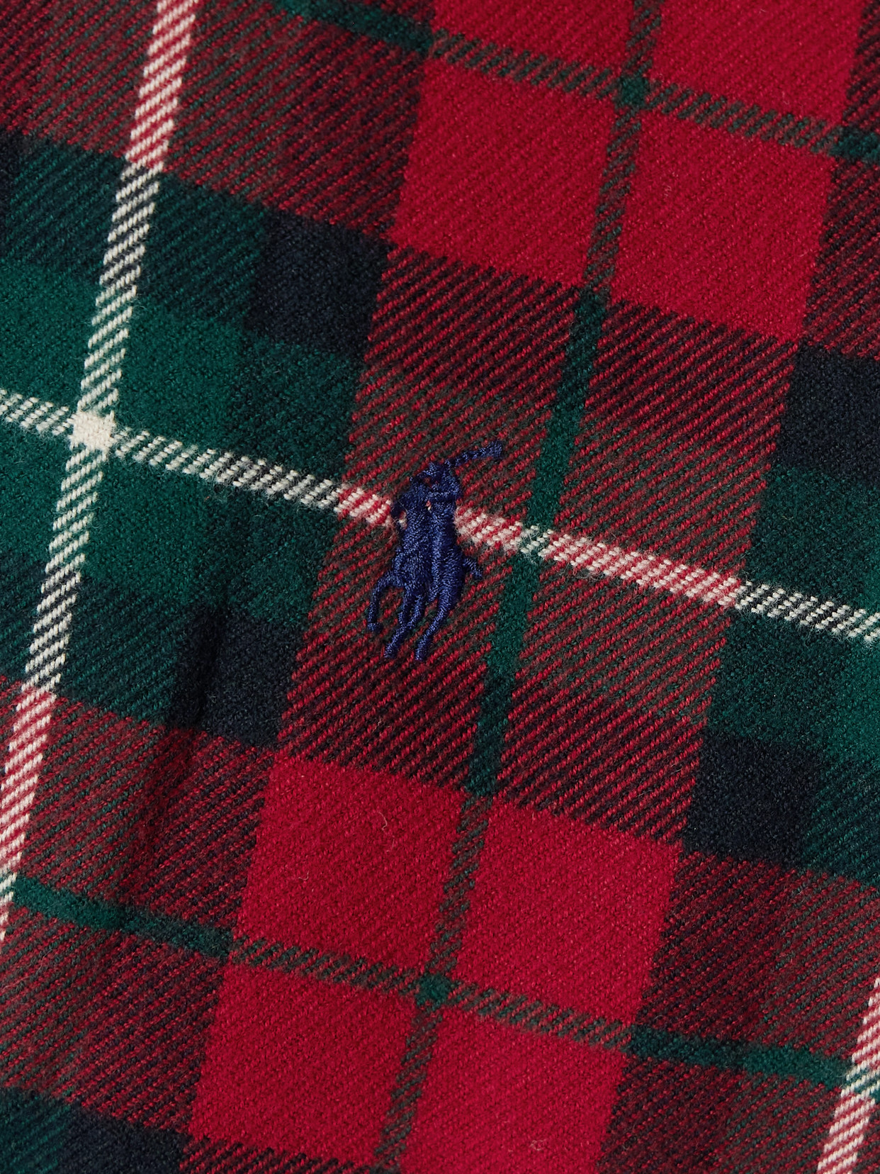 Shop Polo Ralph Lauren Ramsey Checked Cotton-flannel Shirt In Red