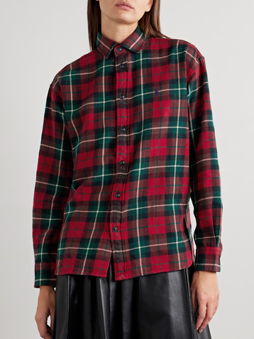 Polo Ralph Lauren Ramsey checked cotton-flannel shirt