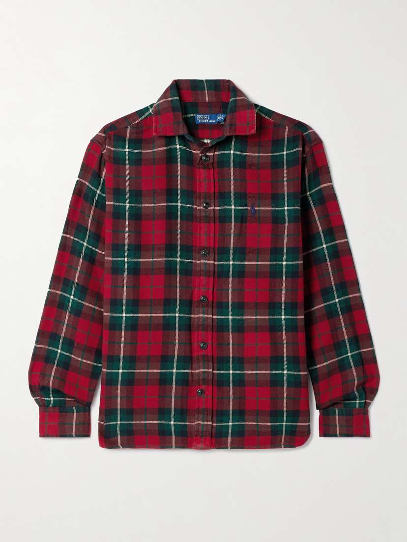 Polo Ralph Lauren Ramsey Checked Cotton-flannel Shirt
