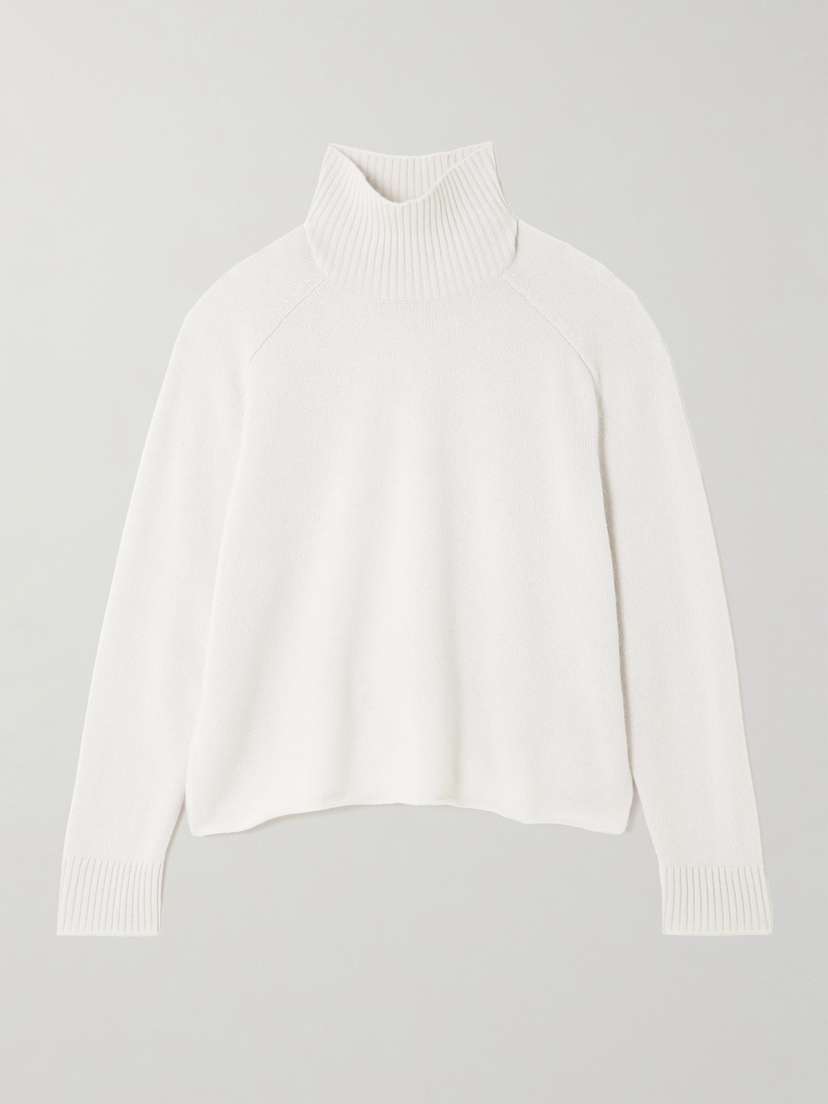 James Perse Recycled-cashmere Turtleneck Sweater