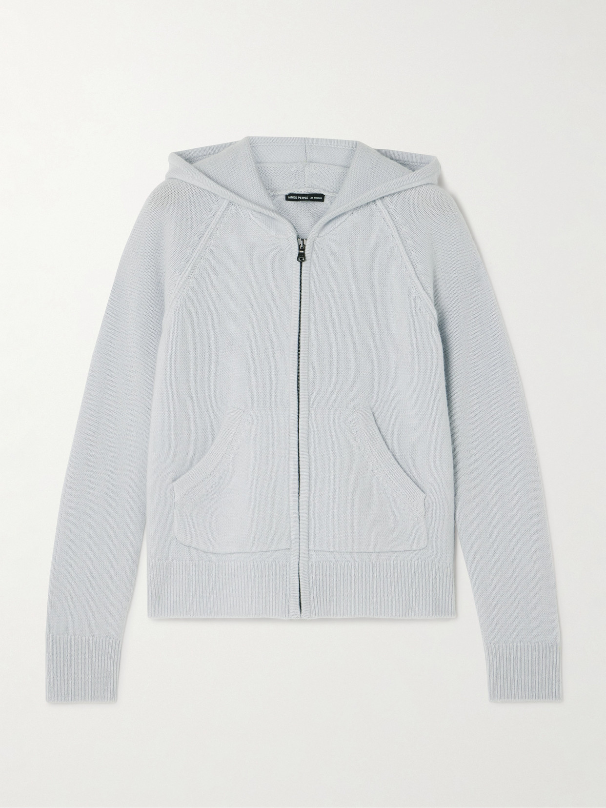 James Perse Cashmere Hoodie In Blue