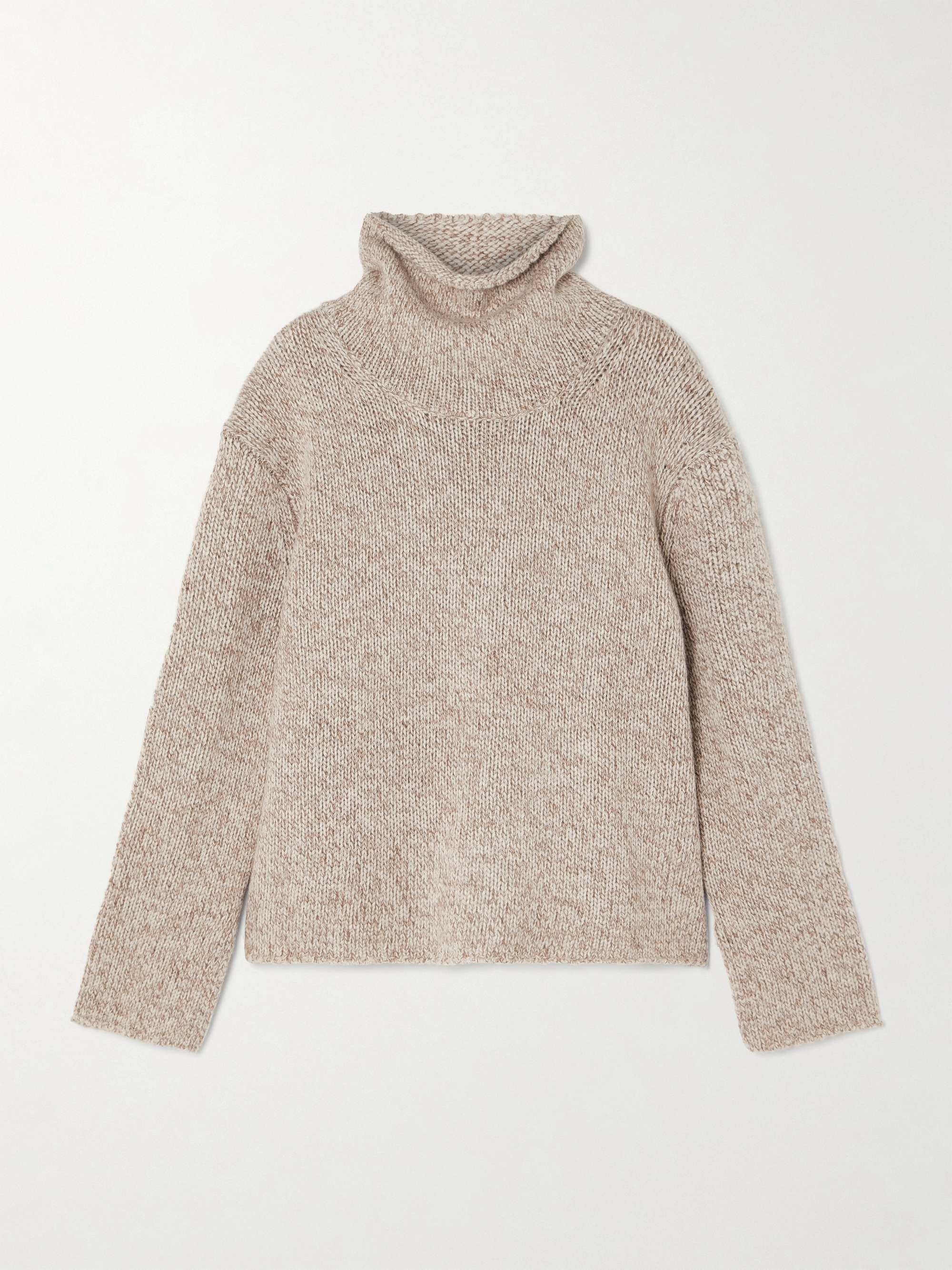 JAMES PERSE Recycled-cashmere turtleneck sweater | NET-A-PORTER