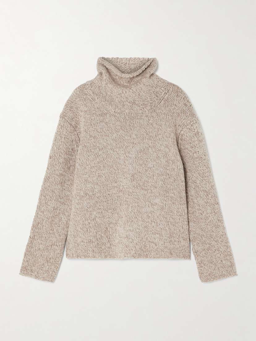 James Perse Recycled-cashmere Turtleneck Sweater