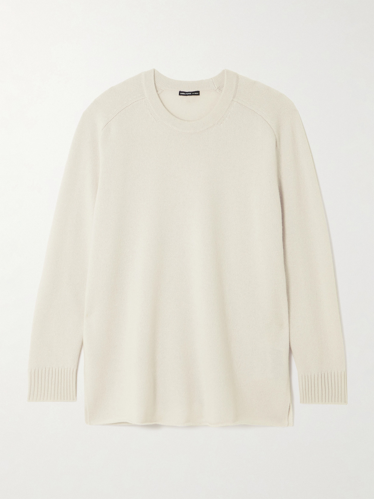 James Perse Recycled-cashmere Sweater In Gray