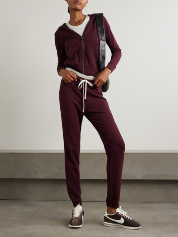James Perse Cotton-terry hoodie