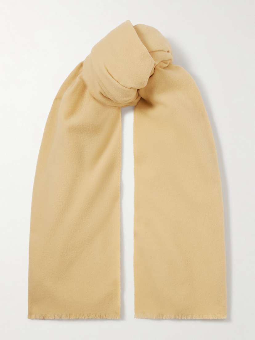 TOTEME Frayed Wool Scarf