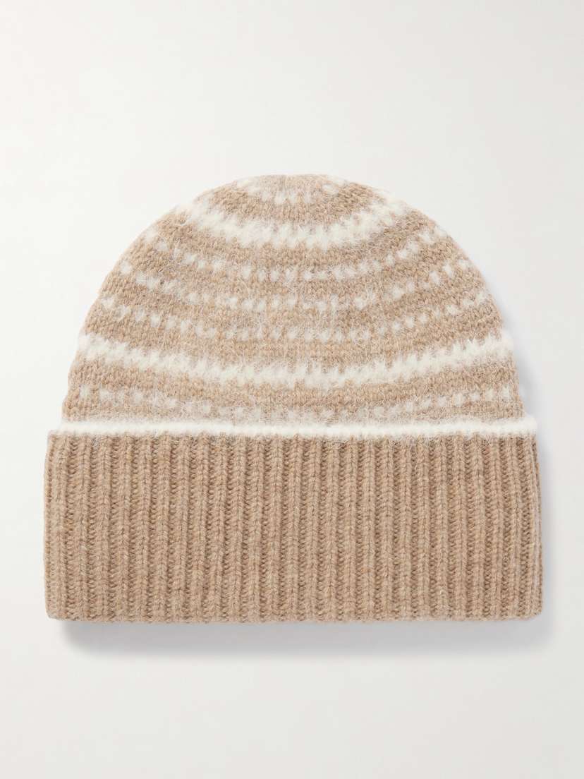 TOTEME Intarsia Wool Beanie