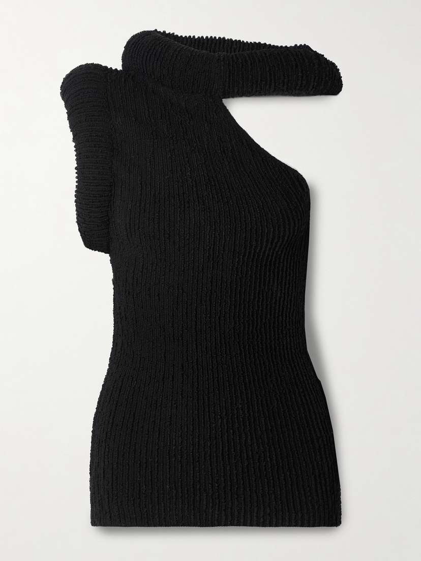 Acne Studios Padded Bouclé-knit Top
