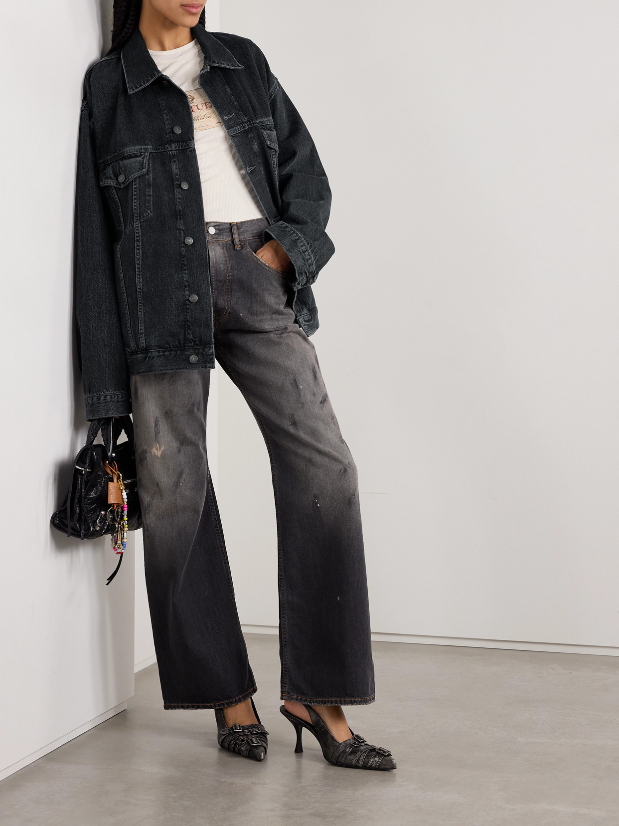 ACNE STUDIOS OVERSIZED DENIM JACKET