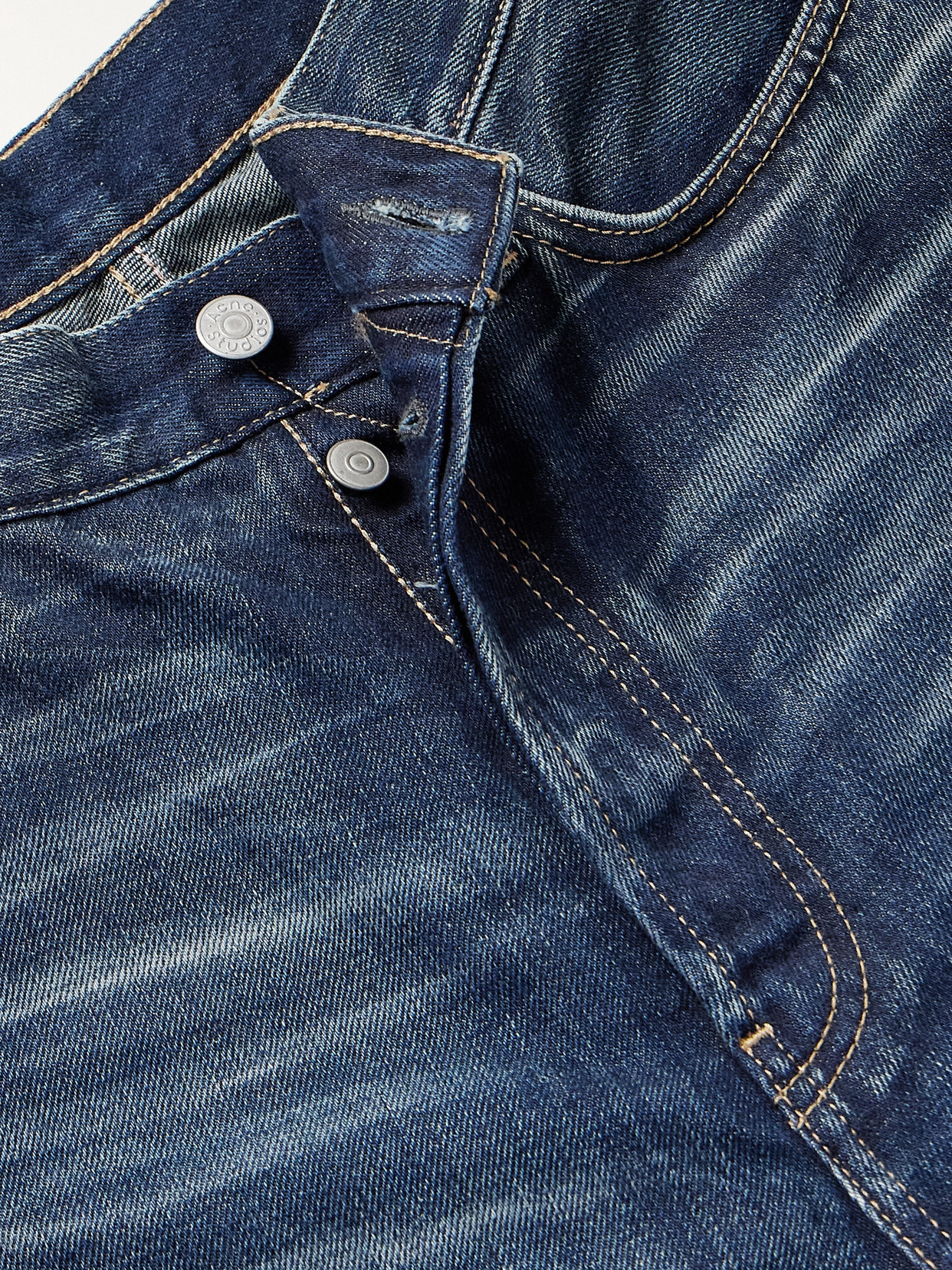 ACNE STUDIOS 2023 MID-RISE WIDE-LEG JEANS