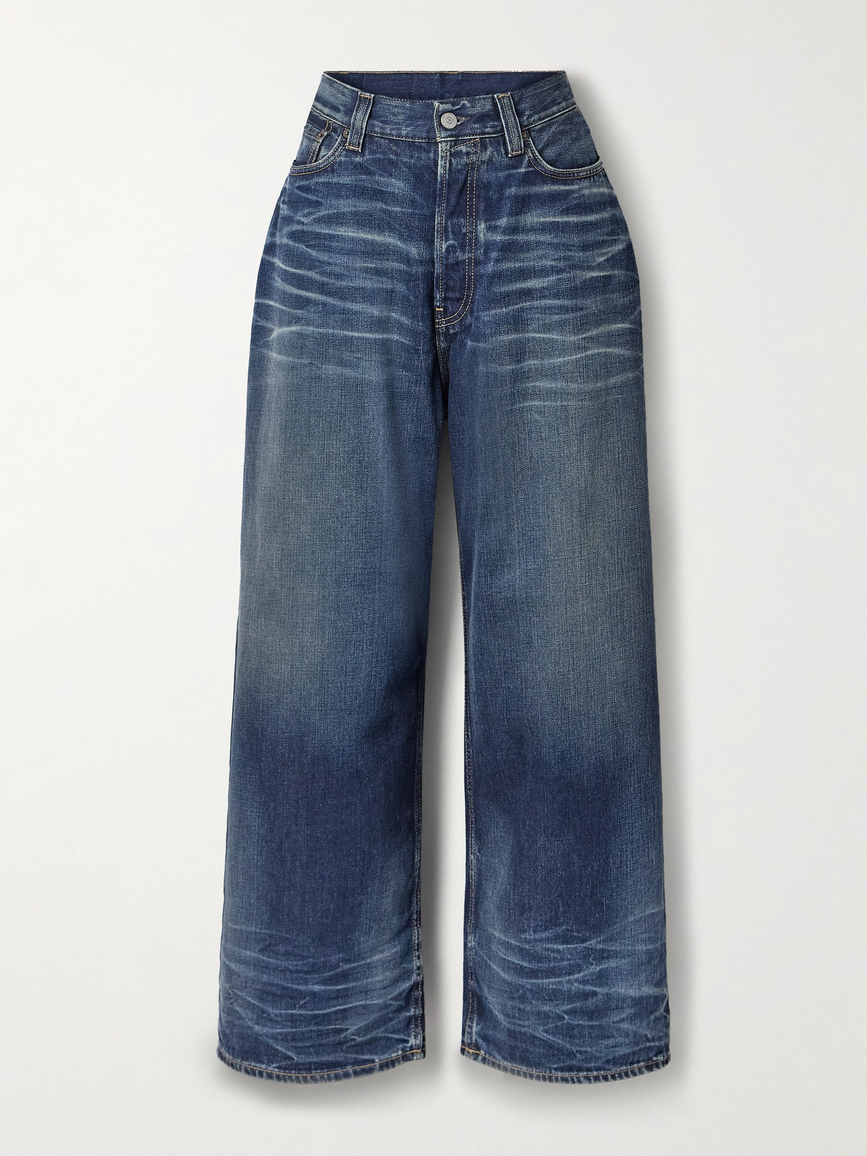 ACNE STUDIOS 2023 MID-RISE WIDE-LEG JEANS