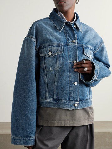 Acne Studios Distressed denim jacket