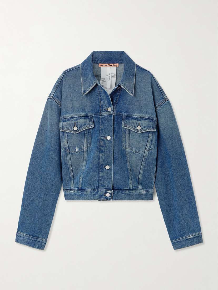 Acne Studios Distressed Denim Jacket