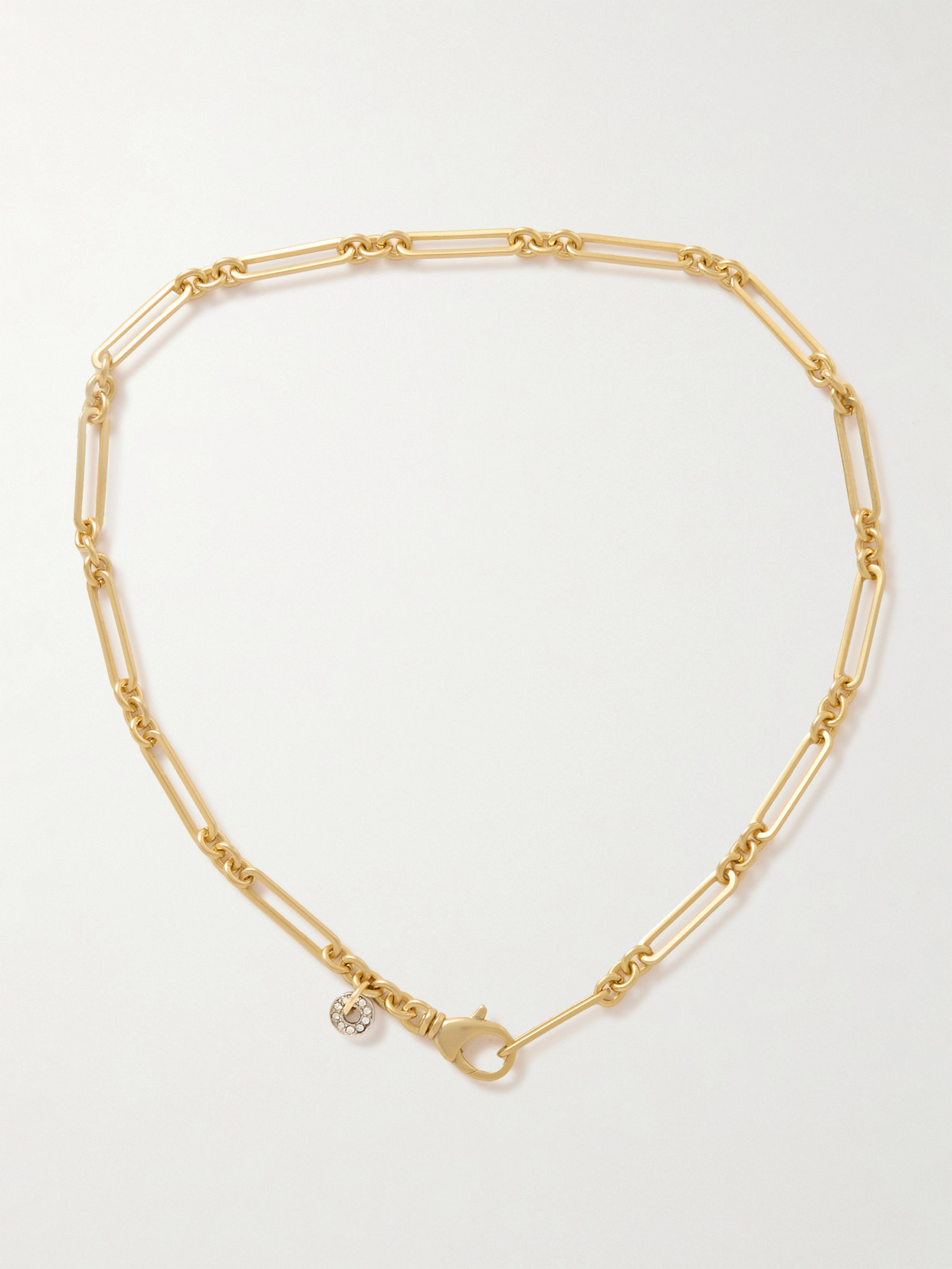 Maison Mayle Gold-plated Crystal Necklace