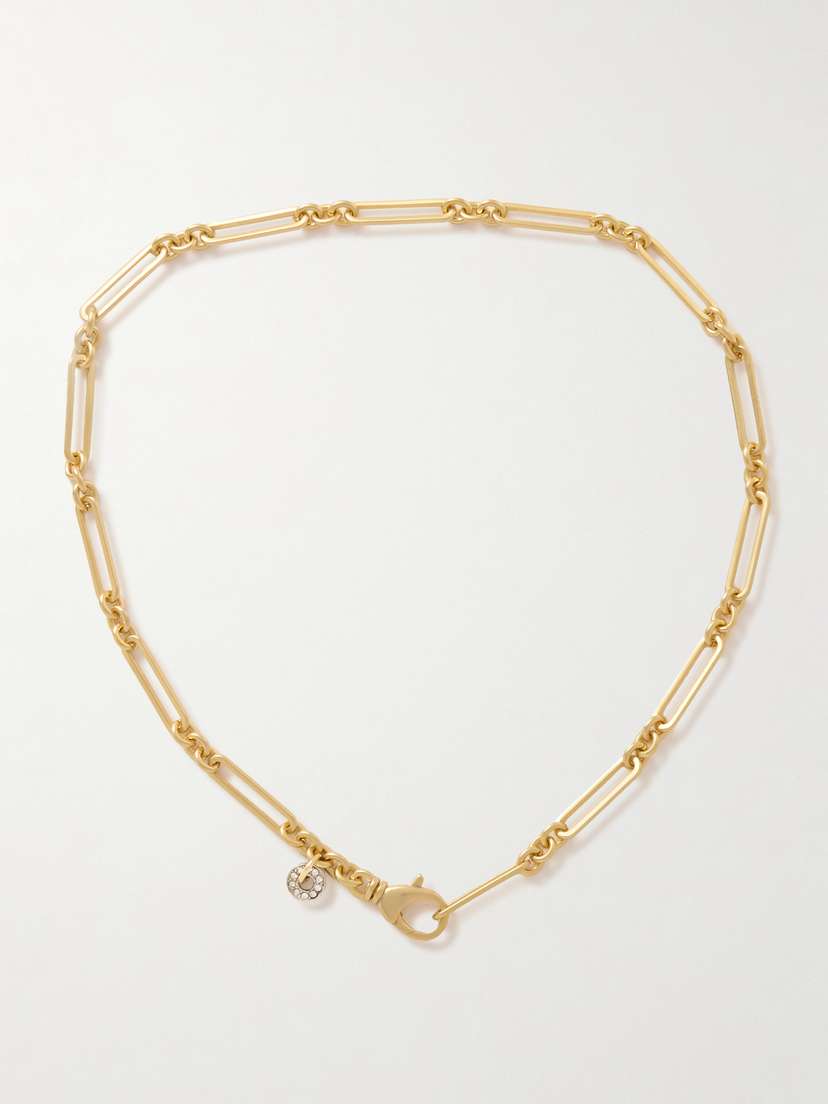 MAISON MAYLE plated Crystal Necklace