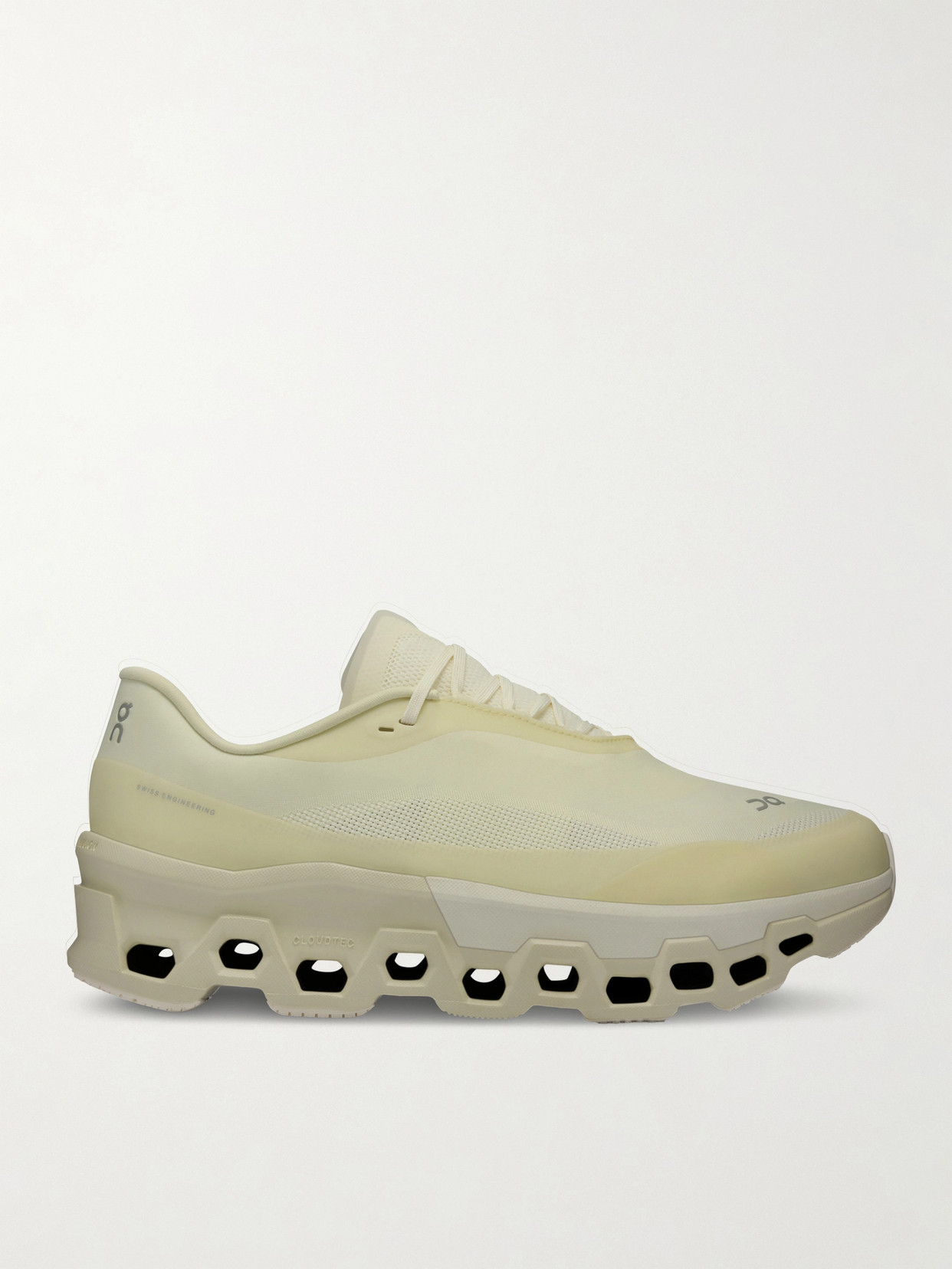 ON - + Post Archive Faction Cloudmonster 2 Rubber-trimmed Mesh Sneakers - Cream