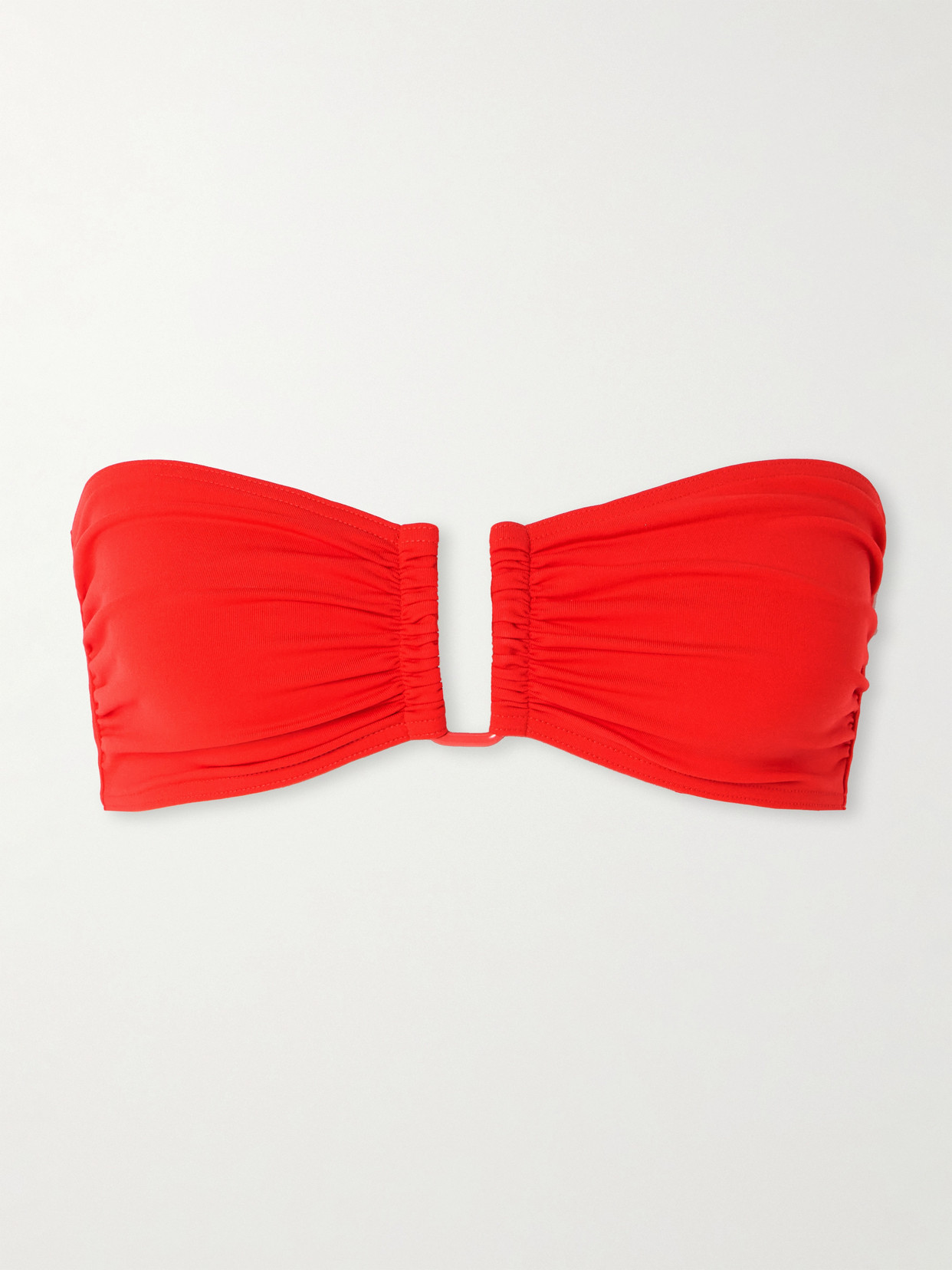 Eres Les Essentiels Show Bandeau Bikini Top In Red