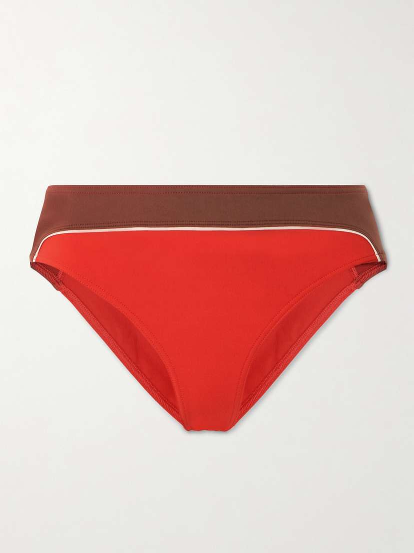 Eres Match Color-block Bikini Briefs