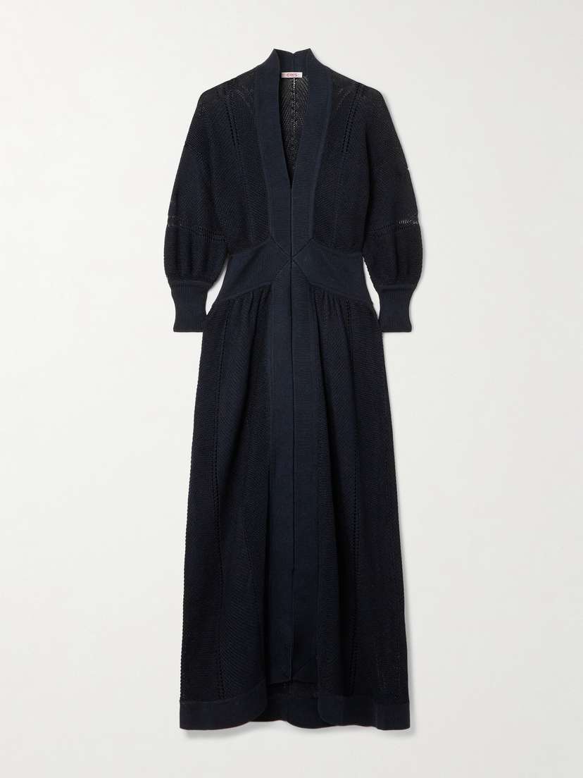 Eres Crocheted Cotton-blend Maxi Dress